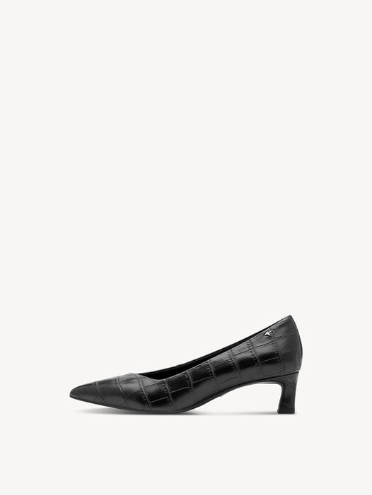 Pumps, BLACK CROCO, hi-res