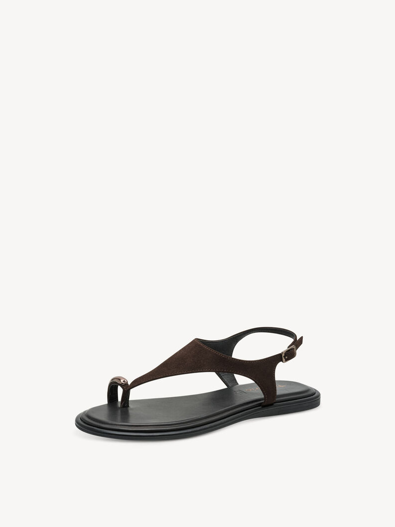 Ledersandale - braun, MOCCA, hi-res