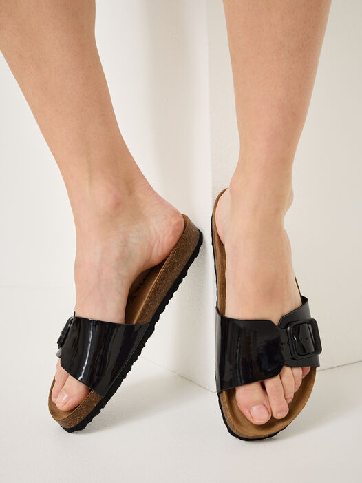 Slipper, BLACK PATENT, hi-res