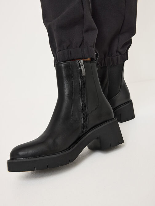 Chelsea Boot, BLACK LEATHER, hi-res