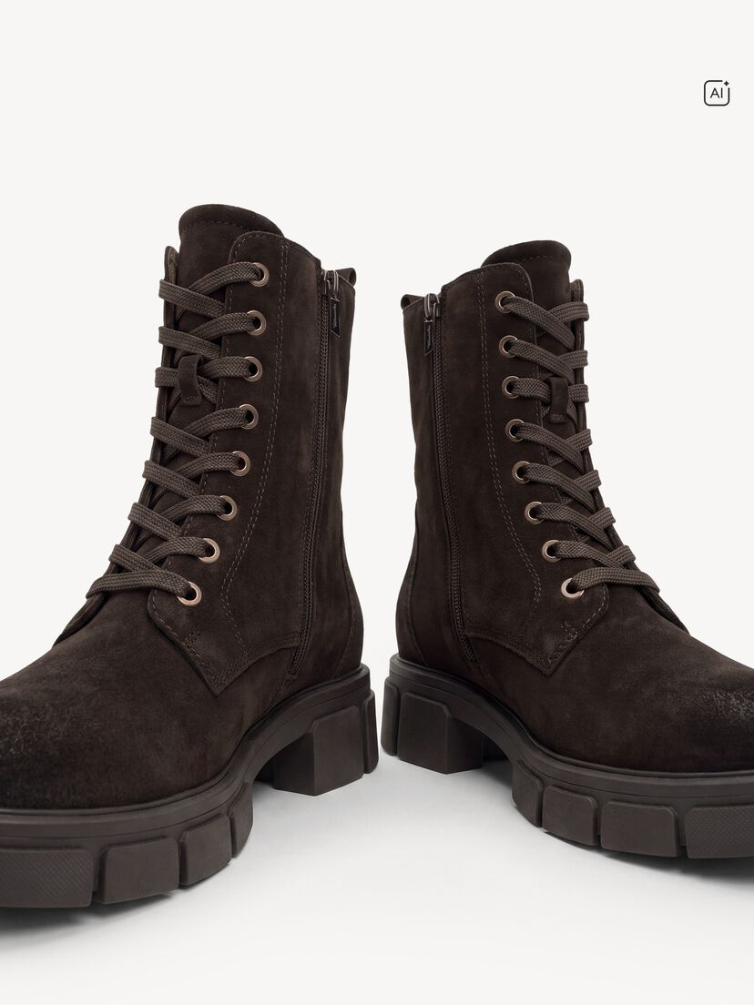 Enkellaarsje - bruin, MOCCA SUEDE, hi-res