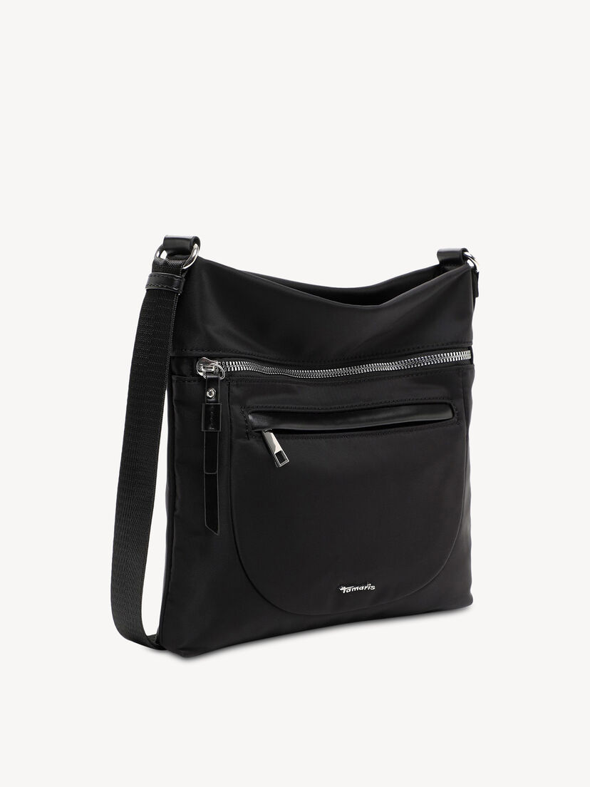 Schoudertas - zwart, black, hi-res