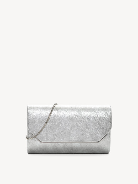 Clutch, silver, hi-res