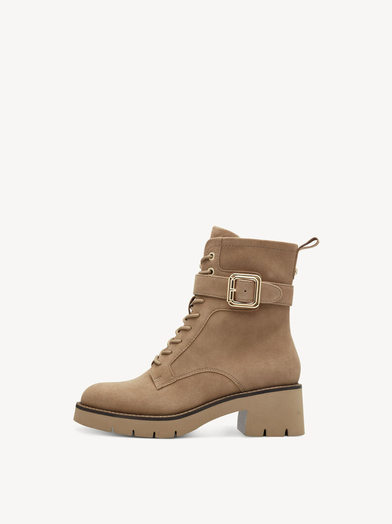 Leather Bootie - beige, beige, hi-res