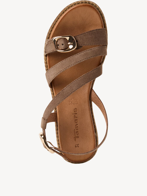Sandały, TAUPE SUEDE, hi-res