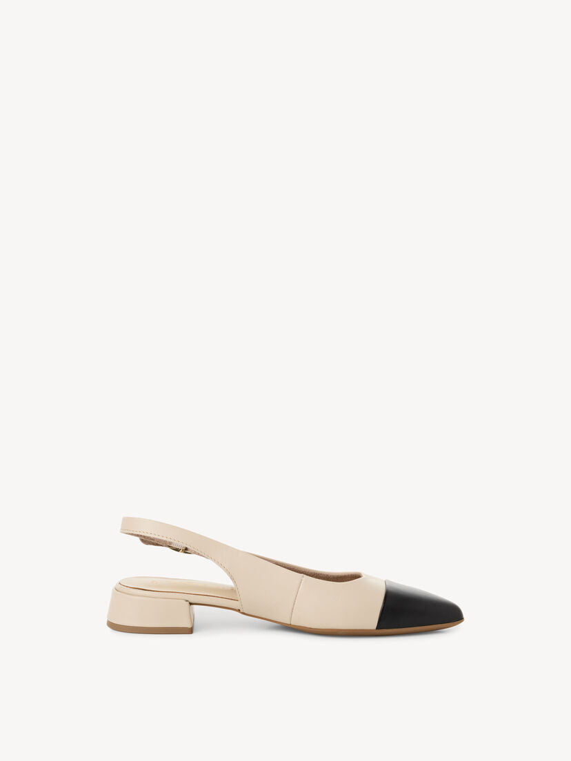 Slingpumps - beige, IVORY LEA.COMB, hi-res