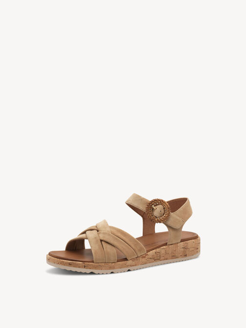 Sandale, TAN, hi-res