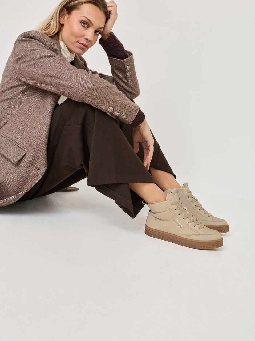 Leren Enkellaarsje - bruin, ANTELOPE, hi-res