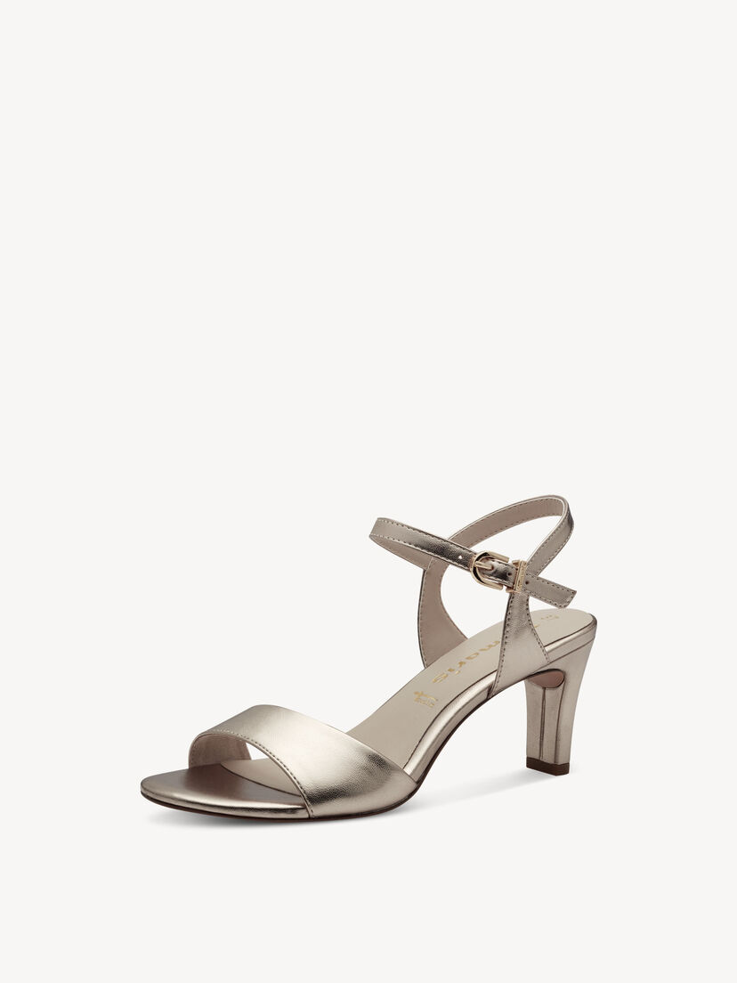 Sandaaltje - goud, LIGHT GOLD, hi-res