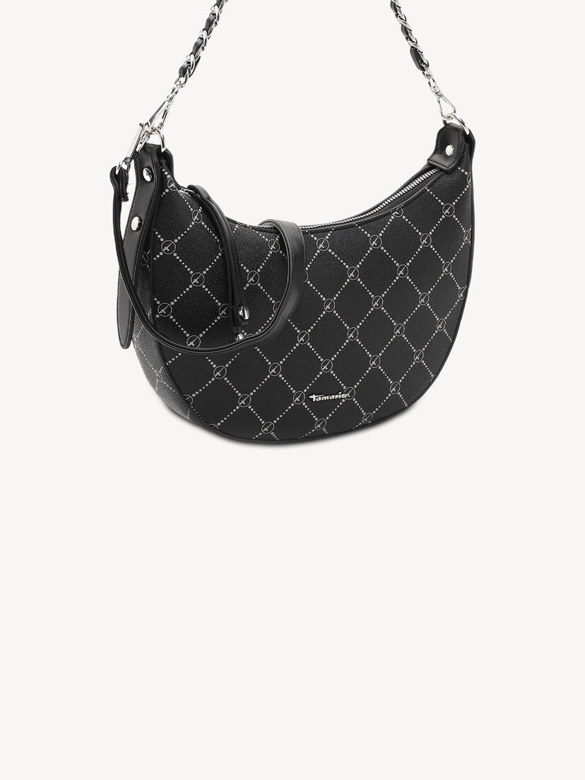 Handtas - zwart, black, hi-res