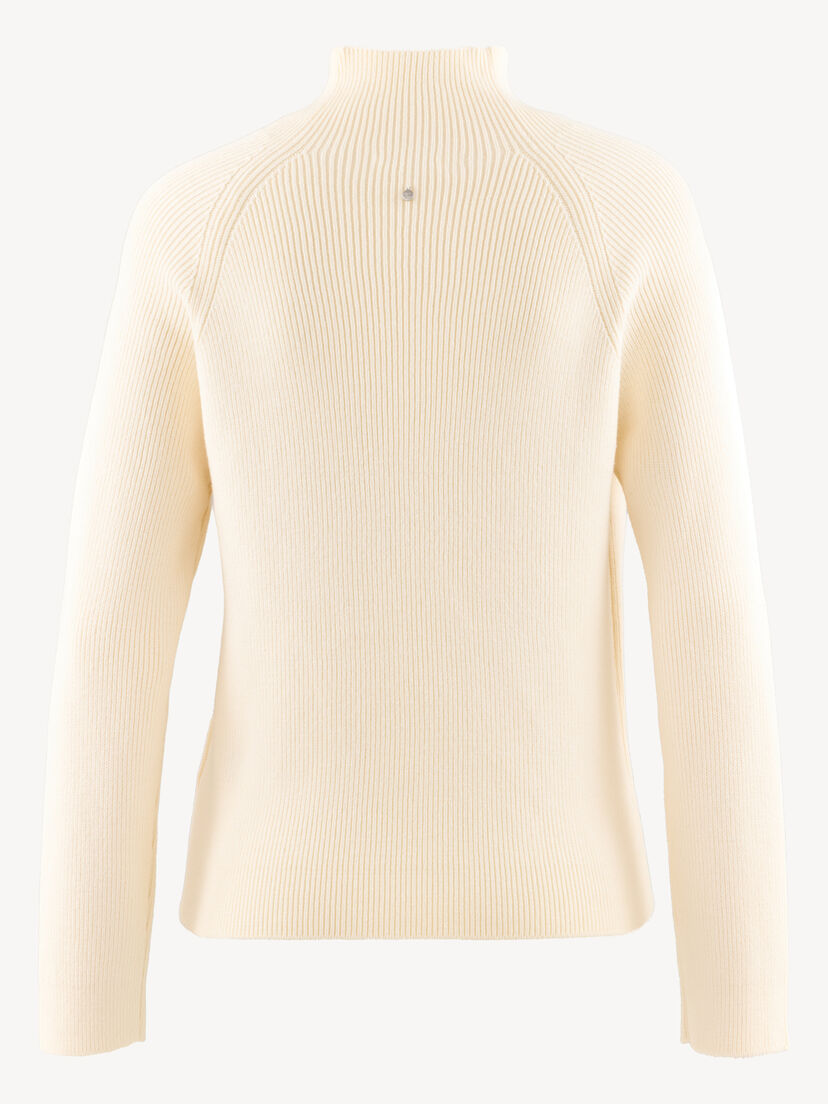 Gebreide trui - grijs, Whitecap Gray, hi-res