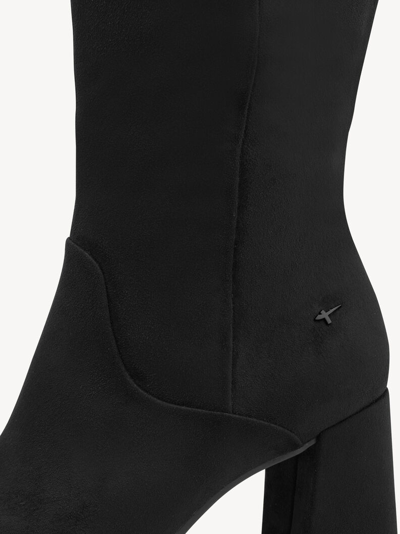 Overknee boots - black, BLACK, hi-res