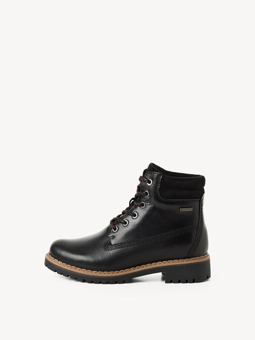 Bottine, BLACK LEATHER, hi-res