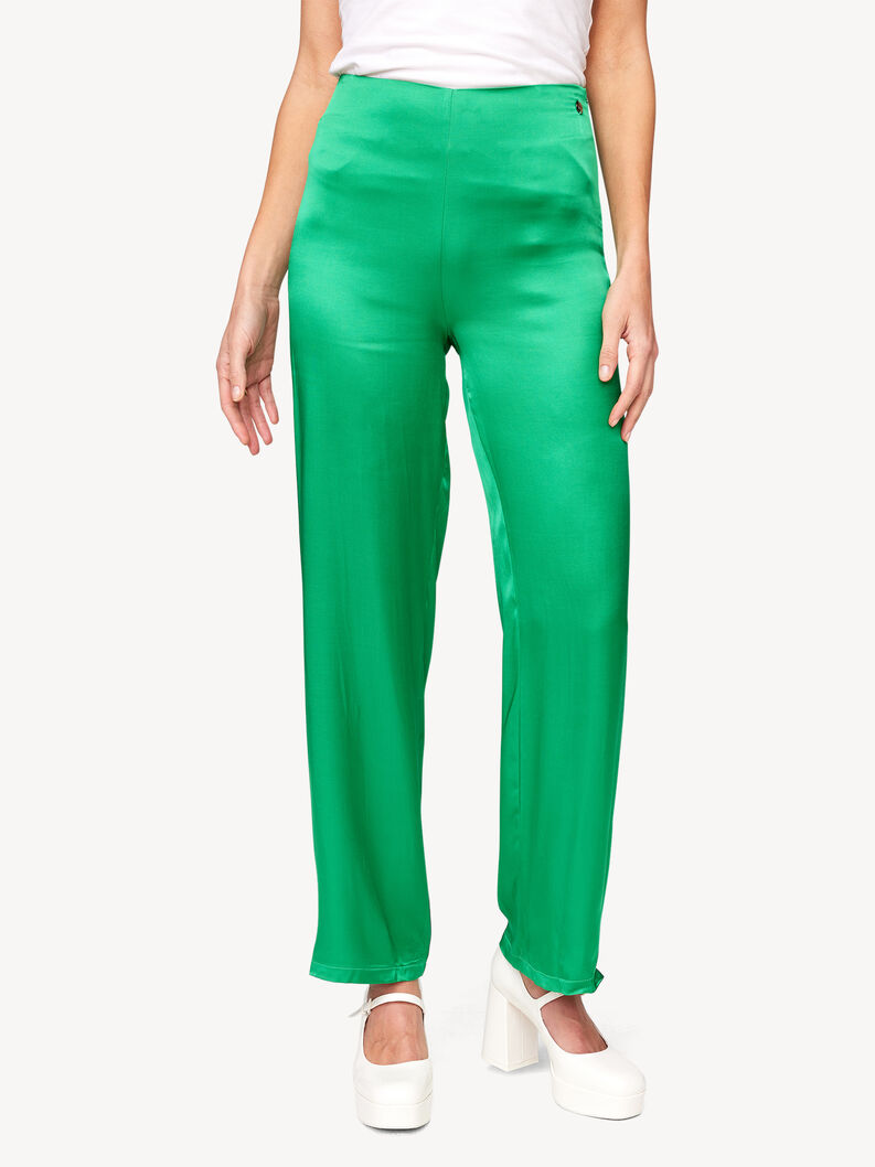 Trousers - green, Jelly Bean, hi-res