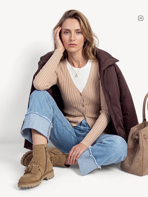 Stiefelette, CAMEL, hi-res