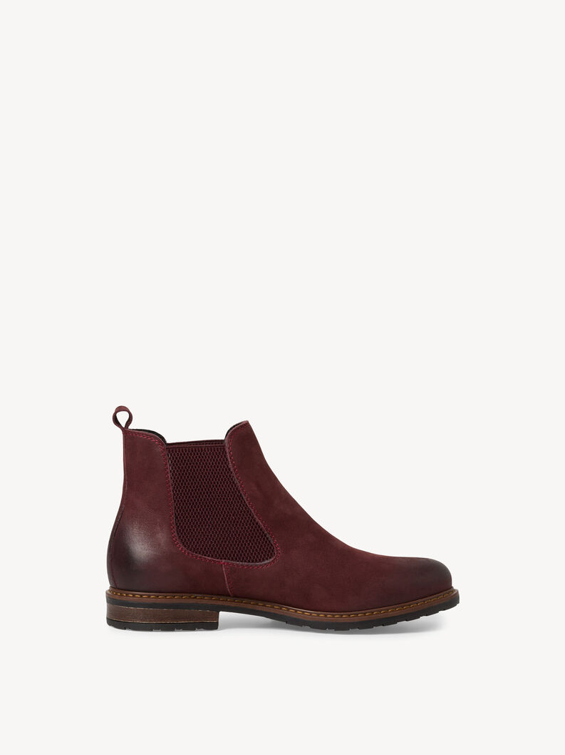 Chelsea Boot, RED NUBUC, hi-res