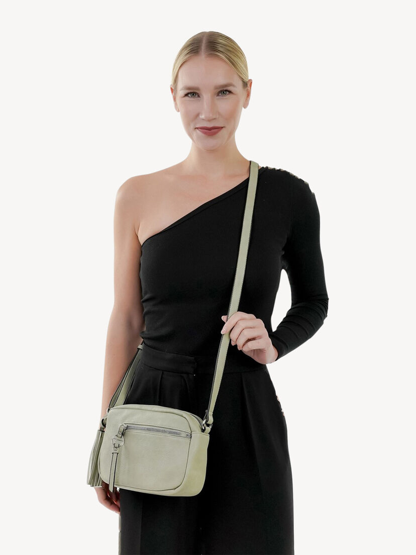 Schoudertas - groen, sage, hi-res