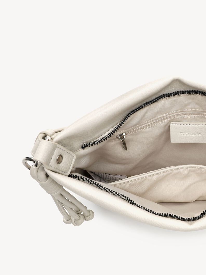 Satchel - grey, ecru, hi-res