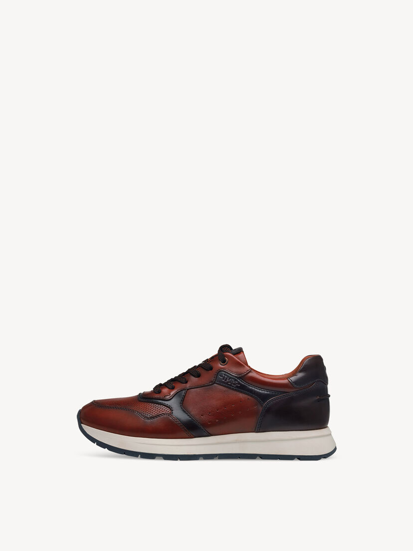 Leren Sneaker - bruin, cognac, hi-res