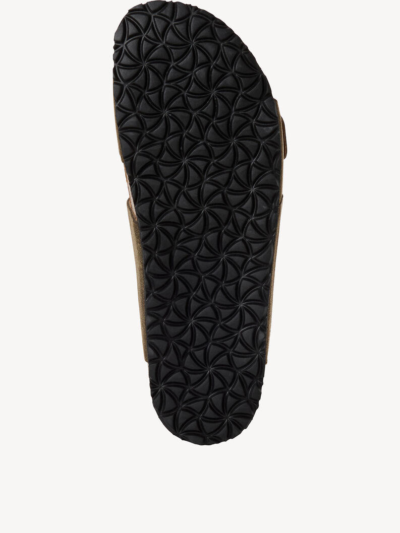 Leather Mule - green, OLIVE, hi-res