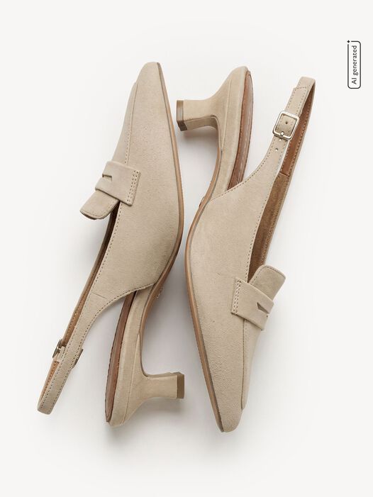 Slingpumps, beige, hi-res