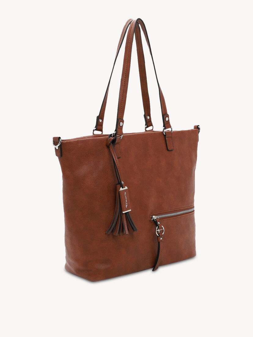 Shopper - bruin, cognac, hi-res