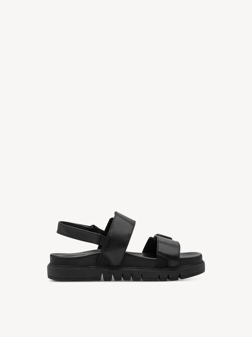 Sandal, BLACK NAPPA, hi-res