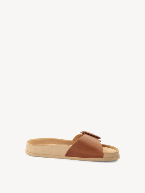 Mule, COGNAC PULL-UP, hi-res