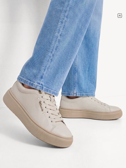Sneaker, IVORY LEATHER, hi-res