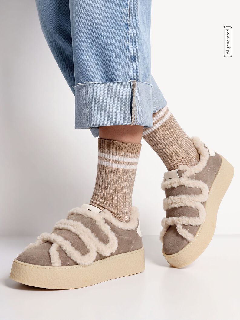 Sneaker, TAUPE, hi-res