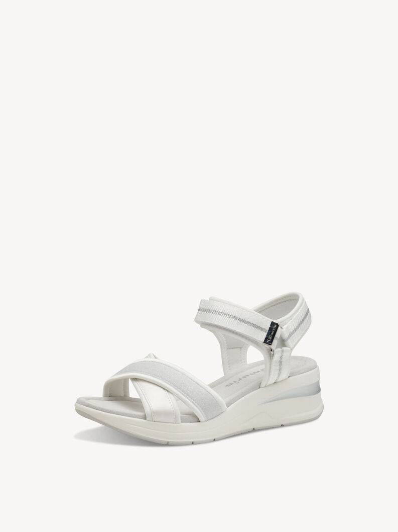 Sandalette - wei&szlig;, WHITE, hi-res