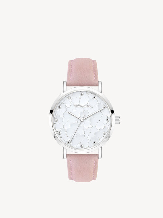 Horloge, rosa-silber, hi-res