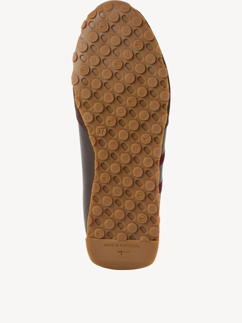 Leren Sneaker - bruin, MOCCA COMB, hi-res