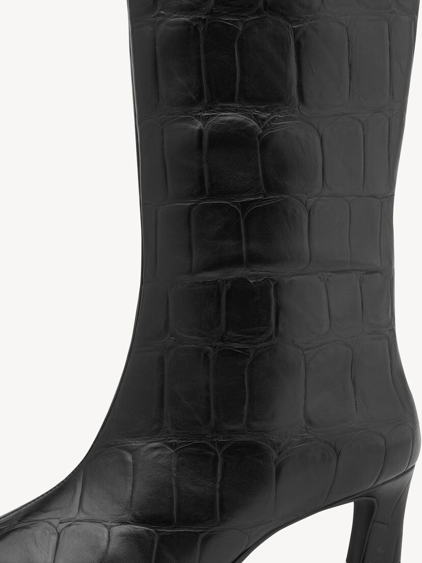 Laarzen - zwart, BLACK CROCO, hi-res