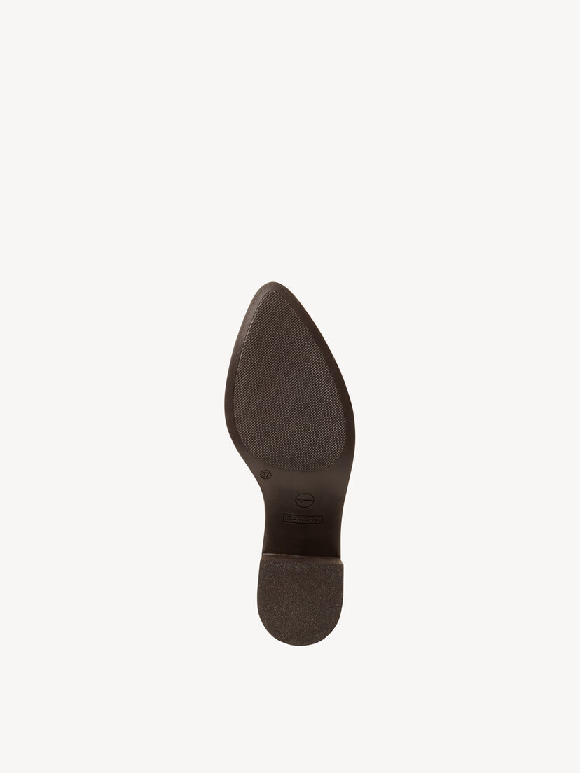 Leren Chelseaboot - bruin, BROWN, hi-res
