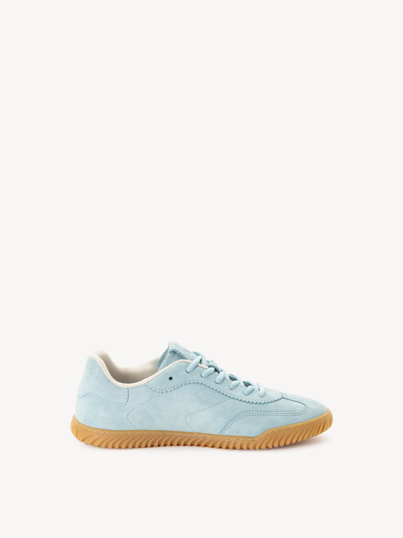 Ledersneaker - blau, LIGHT BLUE, hi-res