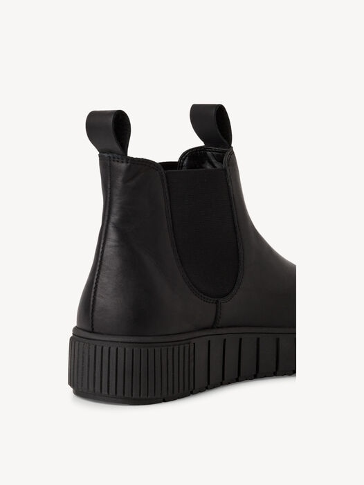 Chelseaboot, BLACK LEATHER, hi-res