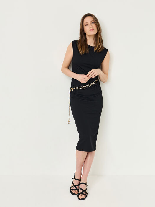 Sandaaltje, BLACK SUEDE, hi-res