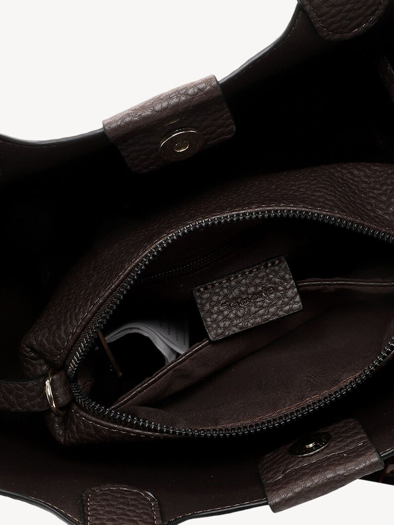 Τσάντα για ψώνια - καφέ, brown, hi-res