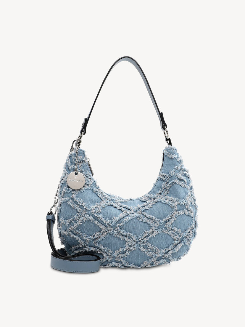 Handtas - blauw, blue, hi-res