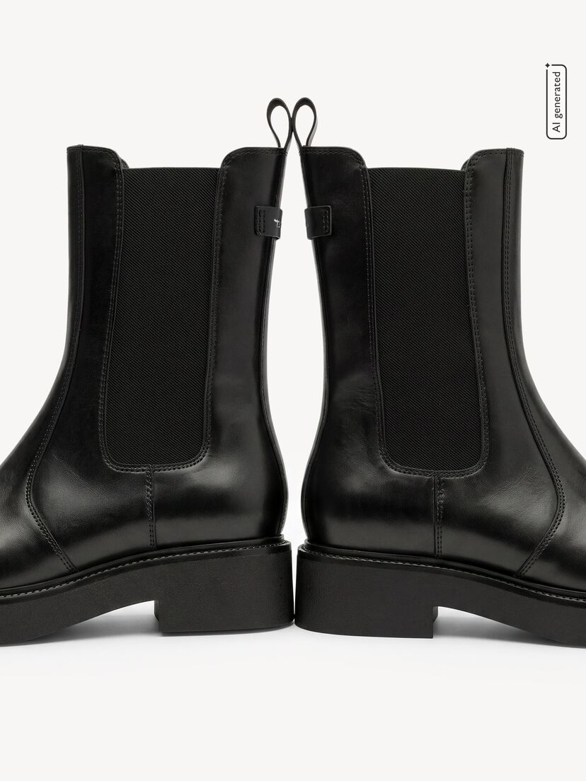 Chelseaboot - zwart, BLACK UNI, hi-res