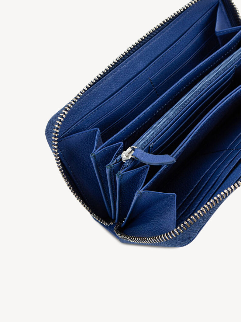 Kožené peněženka - modrá, royal, hi-res