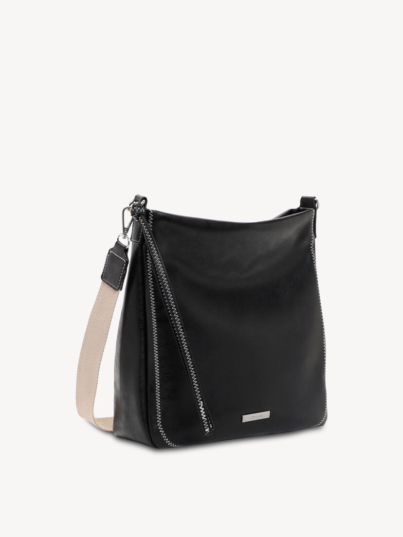 Schoudertas - zwart, black, hi-res