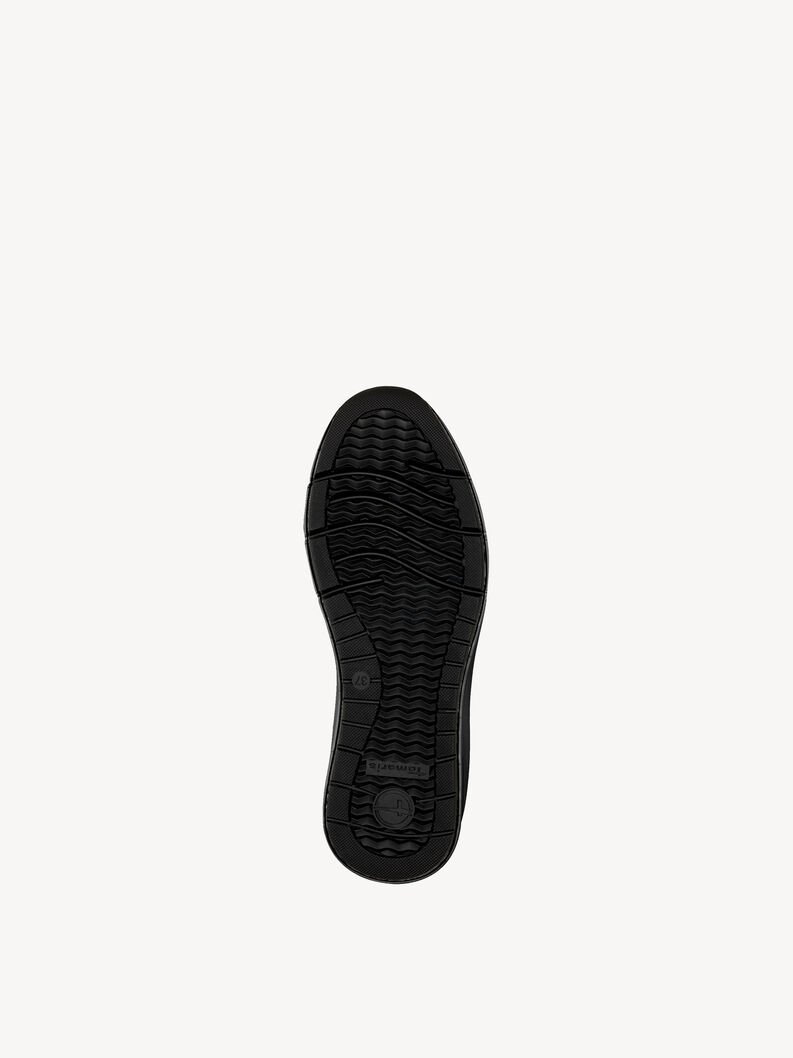 Ledersneaker - schwarz, BLACK COMB, hi-res