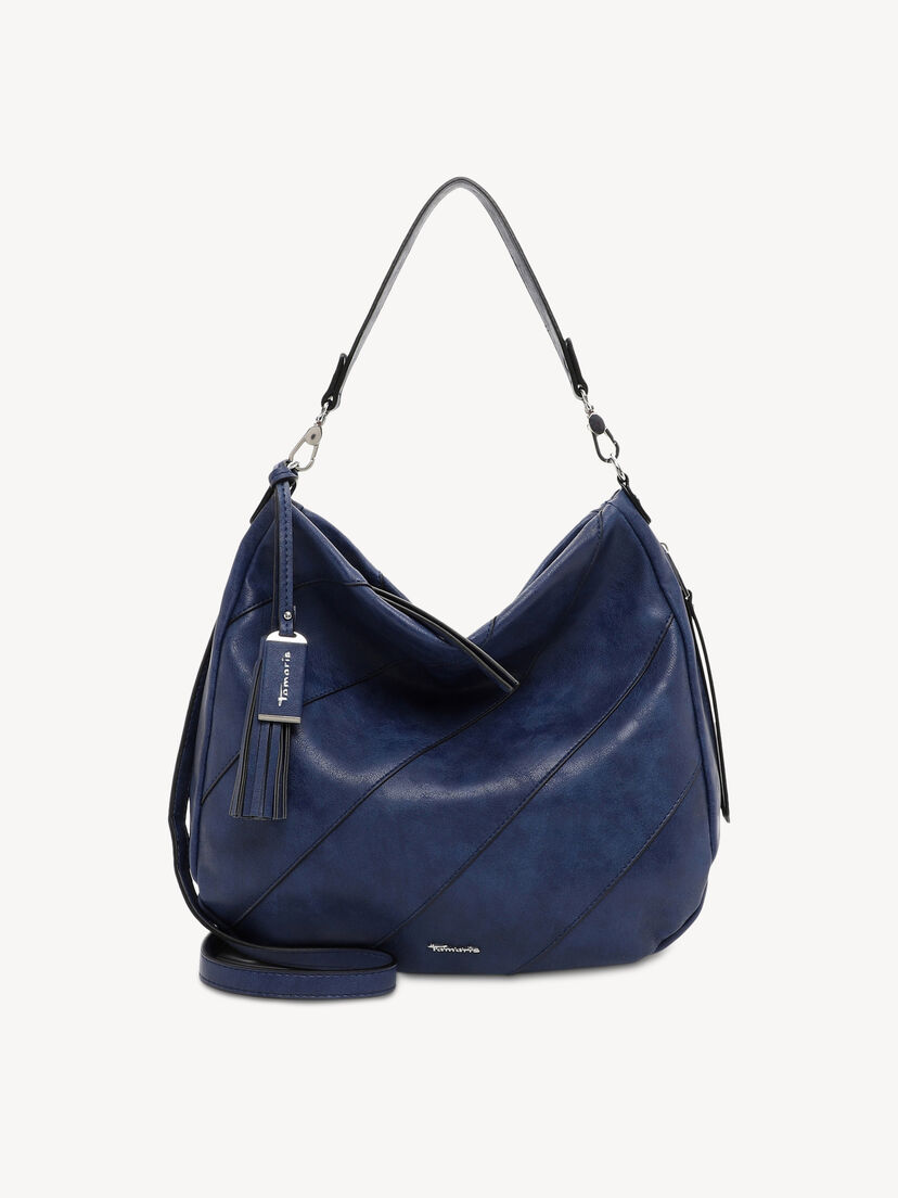 Handtas - blauw, navy, hi-res