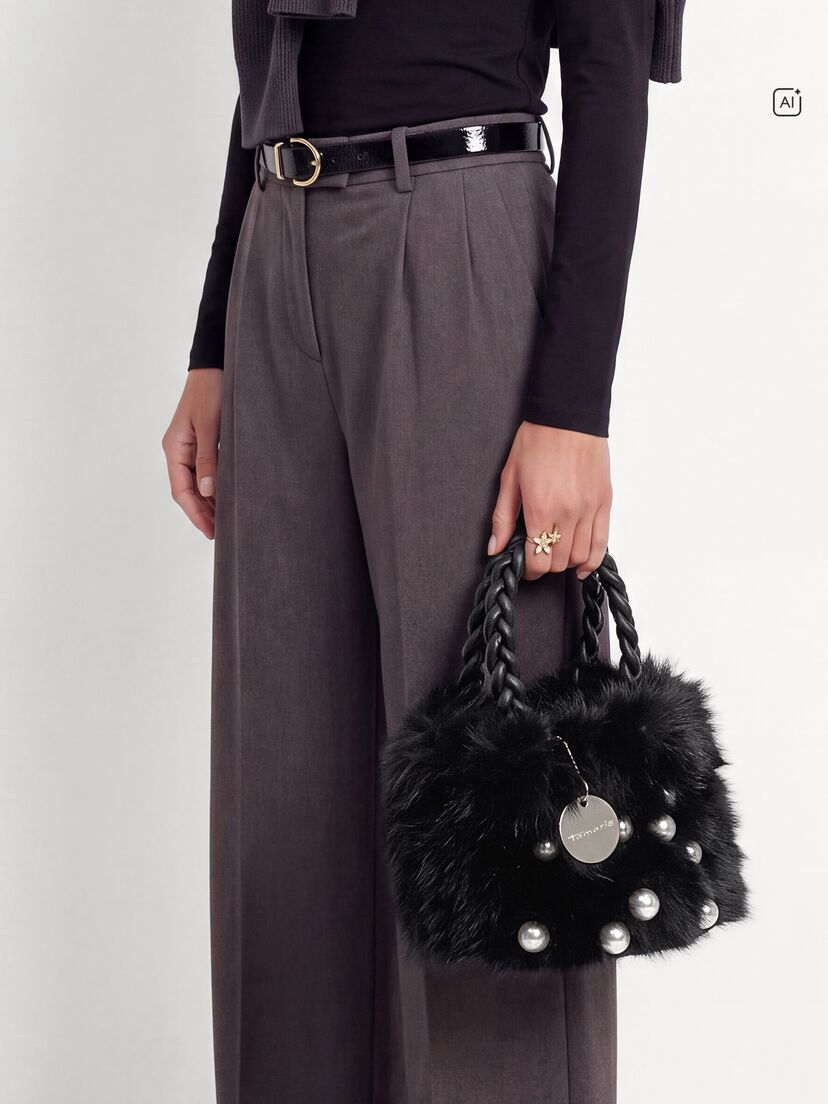 Shopper - zwart, black, hi-res