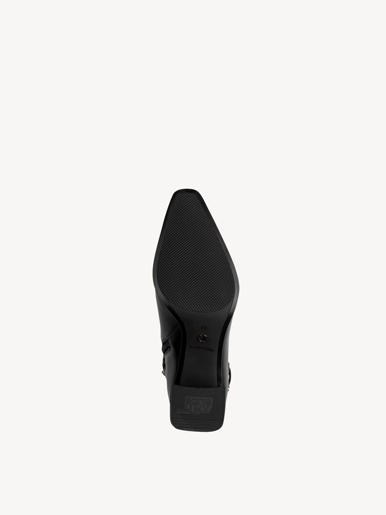 Bottine - noir, BLACK LEATHER, hi-res