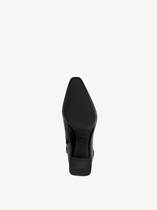 Bottine, BLACK LEATHER, hi-res