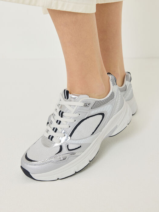 Sneaker, SILVER, hi-res