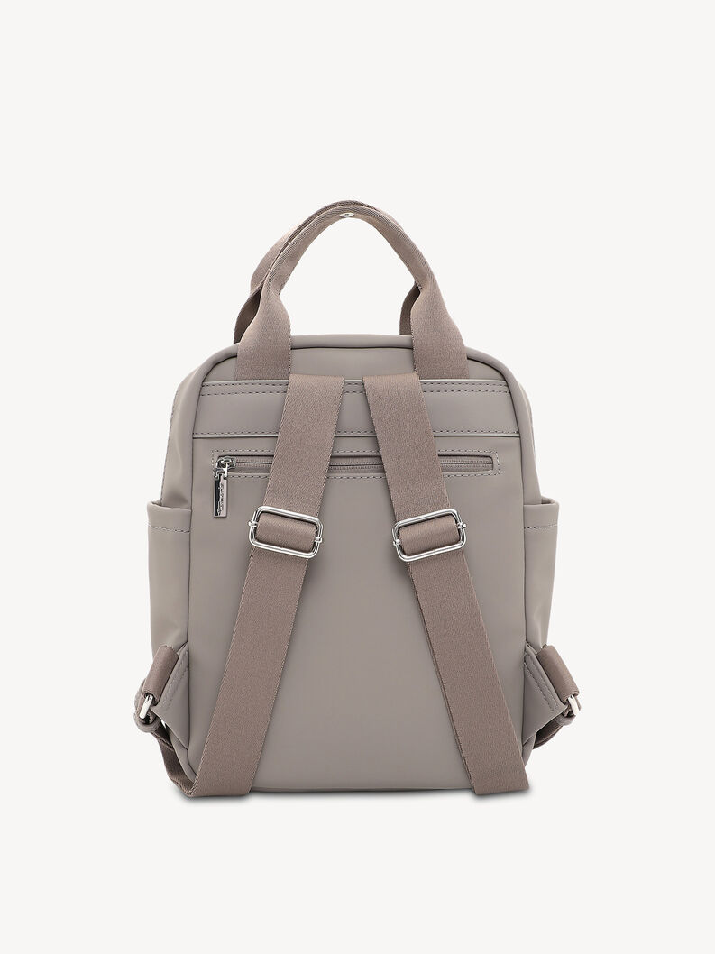 Backpack - grey, taupe, hi-res